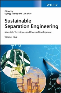 Abbildung von: Sustainable Separation Engineering - Wiley-ISTE