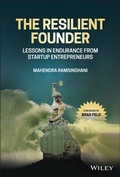 Cover: The Resilient Founder - Wiley-Scrivener