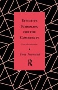 Cover: Effective Schooling for the Community - Routledge