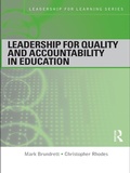 Cover: Leadership for Quality and Accountability in Education - Routledge