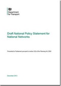 Cover: Draft national policy statement for national networks - TSO