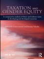 Cover: Taxation and Gender Equity - Routledge