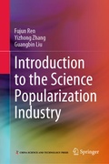 Cover: Introduction to the Science Popularization Industry - Springer