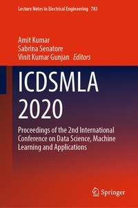Enlarge image Cover: ICDSMLA 2020 - Springer