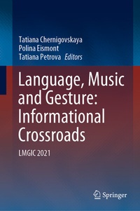 Abbildung von: Language, Music and Gesture: Informational Crossroads - Springer