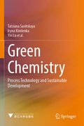 Cover: Green Chemistry - Springer