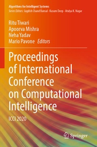 Enlarge image Cover: Proceedings of International Conference on Computational Intelligence - Springer
