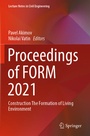 Cover: Proceedings of FORM 2021 - Springer