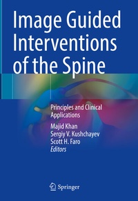 Enlarge image Cover: Image Guided Interventions of the Spine - Springer