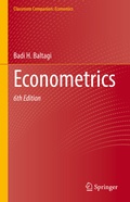 Cover: Econometrics - Springer