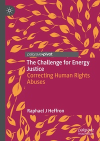 Enlarge image Cover: The Challenge for Energy Justice - Palgrave Macmillan