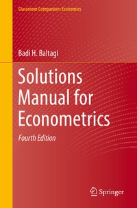 Abbildung von: Solutions Manual for Econometrics - Springer