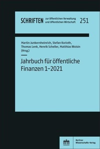 Bild vergrößern Bild: Jahrbuch für öffentliche Finanzen (2021) 1 - Berliner Wissenschafts-Verlag