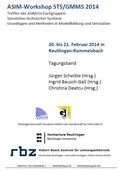 Cover: TAGUNGSBAND ASIM-Workshop STS/GMMS 2014 - ARGESIM
