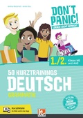 Cover: DON'T PANIC! Lernen leicht gemacht, 50 Kurztrainings Deutsch - Helbling