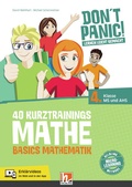 Cover: DON'T PANIC! Lernen leicht gemacht, 40 Kurztrainings Mathe - Helbling