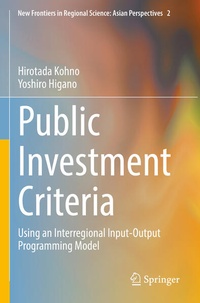 Abbildung von: Public Investment Criteria - Springer