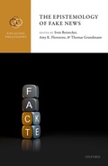 Cover: The Epistemology of Fake News - OUP eBook