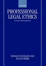 Cover: Professional Legal Ethics - OUP eBook
