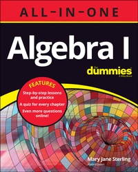 Abbildung von: Algebra I All-in-One For Dummies - Wiley