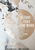 Cover: Before I Had the Word - Texas Review Press