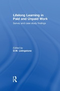 Cover: Lifelong Learning in Paid and Unpaid Work - Routledge