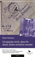 Cover: Ich glaube nicht, dass Ihr diese Zeilen erhalten werdet - Hummelshain Verlag