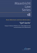 Cover: 'Sjef-Sache' - Eleven International Publishing