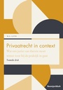 Cover: Privaatrecht in context - Boom juridisch