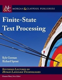 Enlarge image Cover: Finite-State Text Processing - Morgan & Claypool Publishers