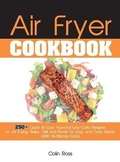 Cover: Air Fryer Cookbook - Colin Ross