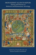 Cover: From Masha' Allah to Kepler - Sophia Centre Press