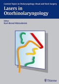 Cover: Lasers in Otorhinolaryngology - Thieme