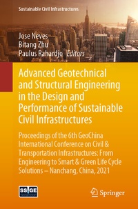 Enlarge image Cover: Advanced Geotechnical and Structural Engineering in the Design and Performance of Sustainable Civil Infrastructures - Springer