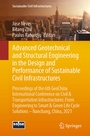 Cover: Advanced Geotechnical and Structural Engineering in the Design and Performance of Sustainable Civil Infrastructures - Springer