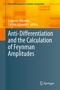 Cover: Anti-Differentiation and the Calculation of Feynman Amplitudes - Springer