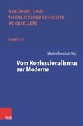 Cover: Vom Konfessionalismus zur Moderne - Vandenhoeck & Ruprecht