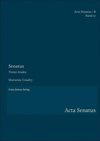 Enlarge image Cover: Senatus - Franz Steiner Verlag