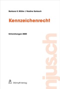 Cover: Kennzeichenrecht - St&auml;mpfli Verlag