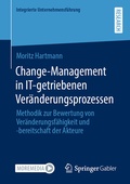 Cover: Change-Management in IT-getriebenen Ver&auml;nderungsprozessen - Springer Gabler