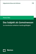 Cover: Das Subjekt als Gemeinwesen - Nomos