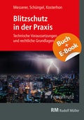 Cover: Blitzschutz in der Praxis - mit E-Book (PDF) - Rudolf M&uuml;ller Verlag