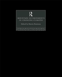Enlarge image Cover: Mountain Environments in Changing Climates - Routledge