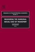 Cover: Measuring the Marginal Social Cost of Transport - Elsevier