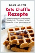 Cover: Keto Chaffle Rezepte - Joan Allen