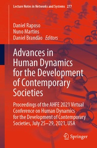 Enlarge image Cover: Advances in Human Dynamics for the Development of Contemporary Societies - Springer