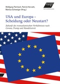 Cover: USA und Europa - Scheidung oder Neustart? - new academic press