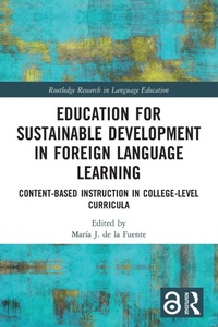 Enlarge image Cover: Education for Sustainable Development in Foreign Language Learning - Routledge