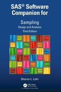 Cover: SAS (R) Software Companion for Sampling - Chapman & Hall/CRC