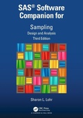 Cover: SAS (R) Software Companion for Sampling - Chapman & Hall/CRC